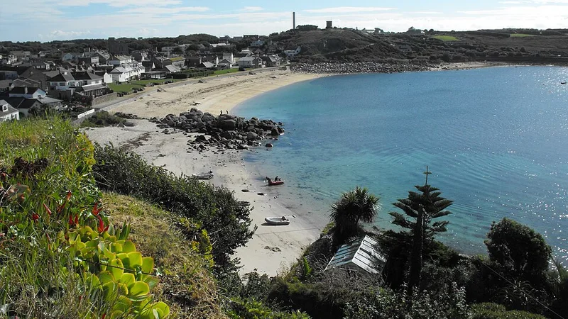 Front de mer et zone portuaire de St Mary