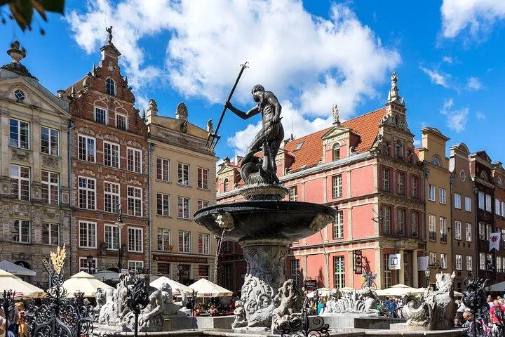 Front de mer et ville historique de Gdańsk en Pologne