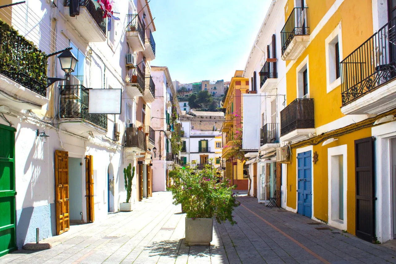 Port et vieille ville d'Ibiza