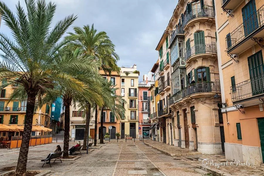 Front de mer et port de Palma de Majorque