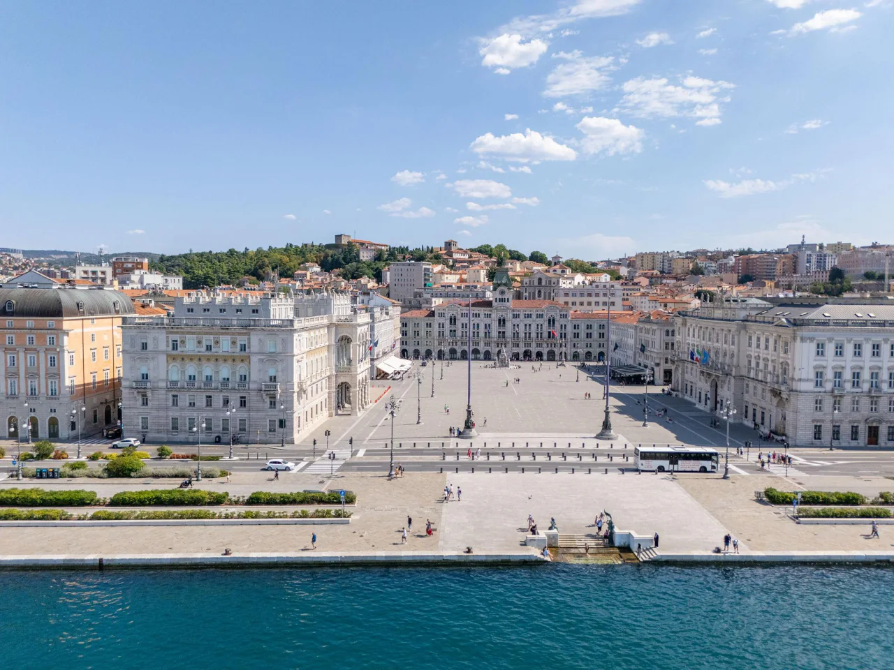Attractions du front de mer de Trieste, de Miramare et de la mer Adriatique