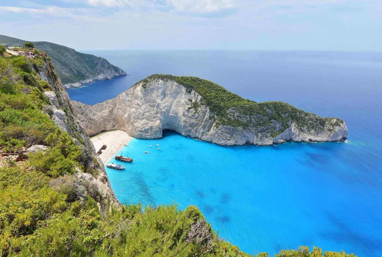 Sites touristiques à Zante