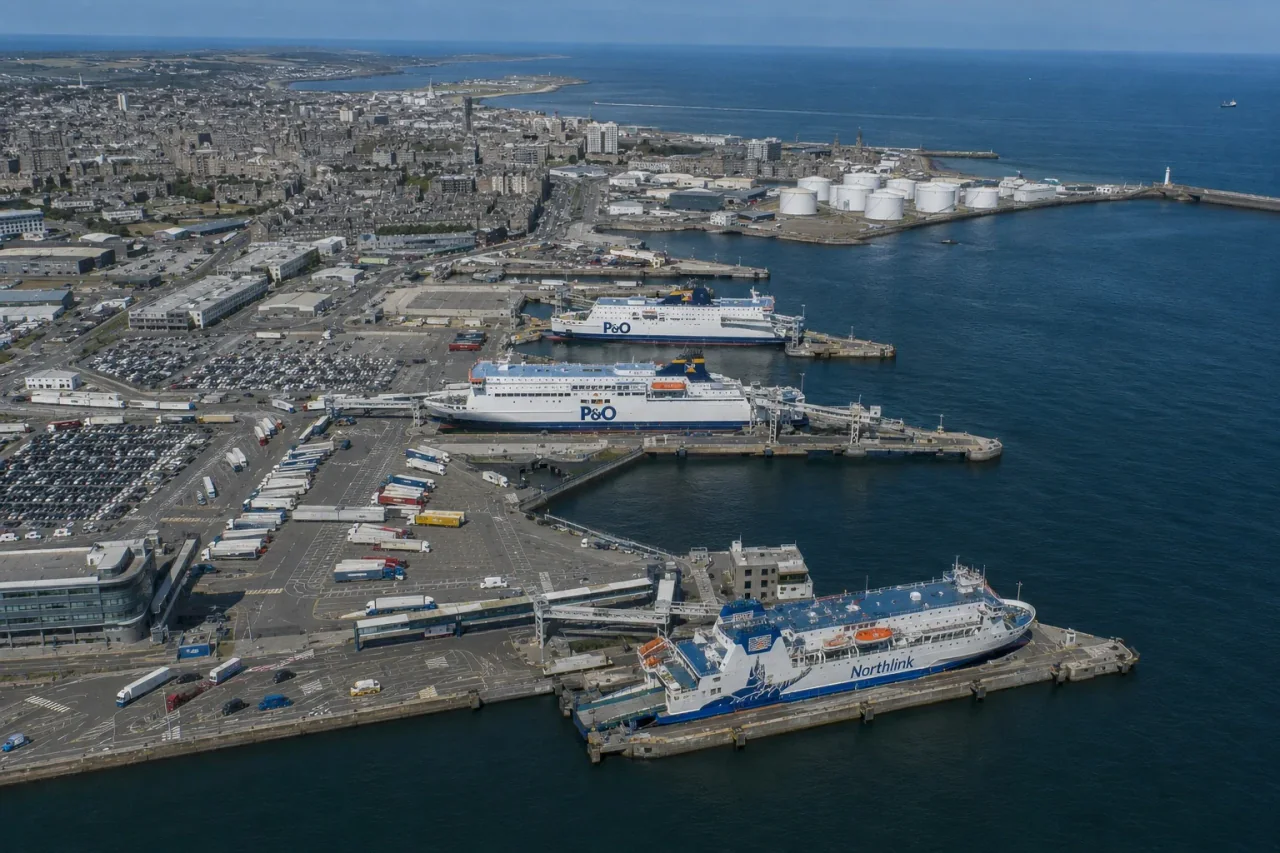 Port de ferry d'Aberdeen