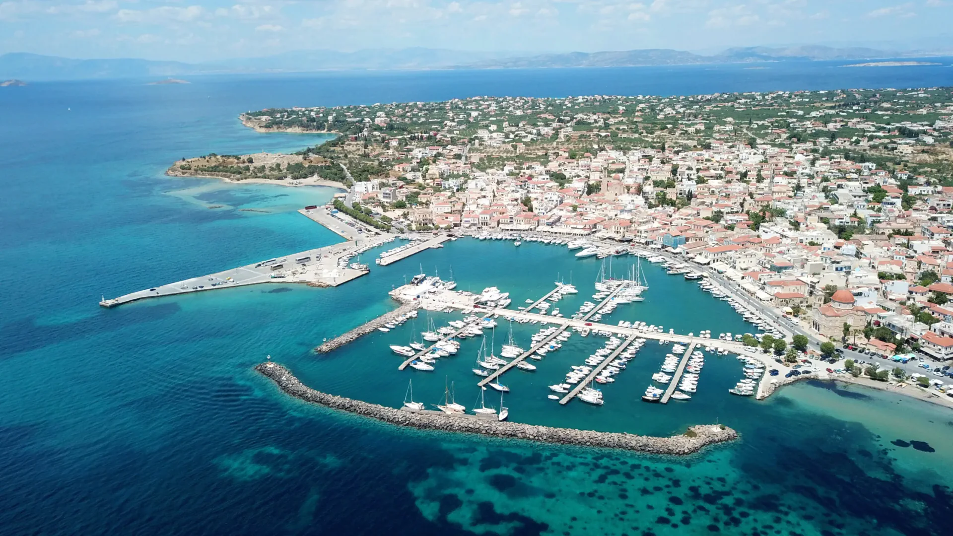 Port de ferry d'Égine