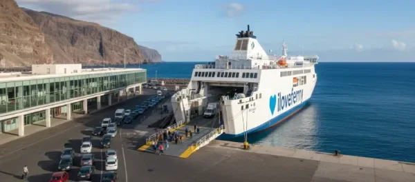 Fred. Ferry Olsen Express à Agaete à Gran Canaria