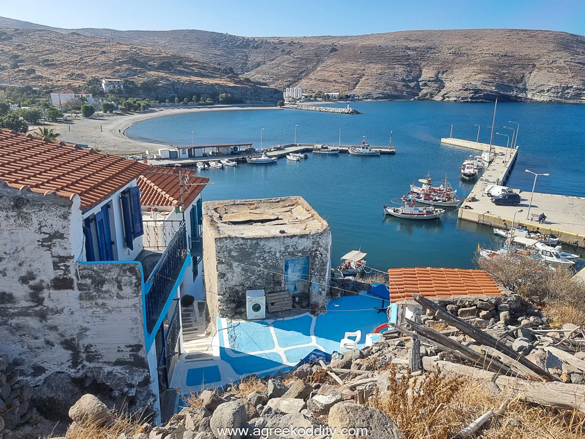 Port de ferry d'Agios Efstratios