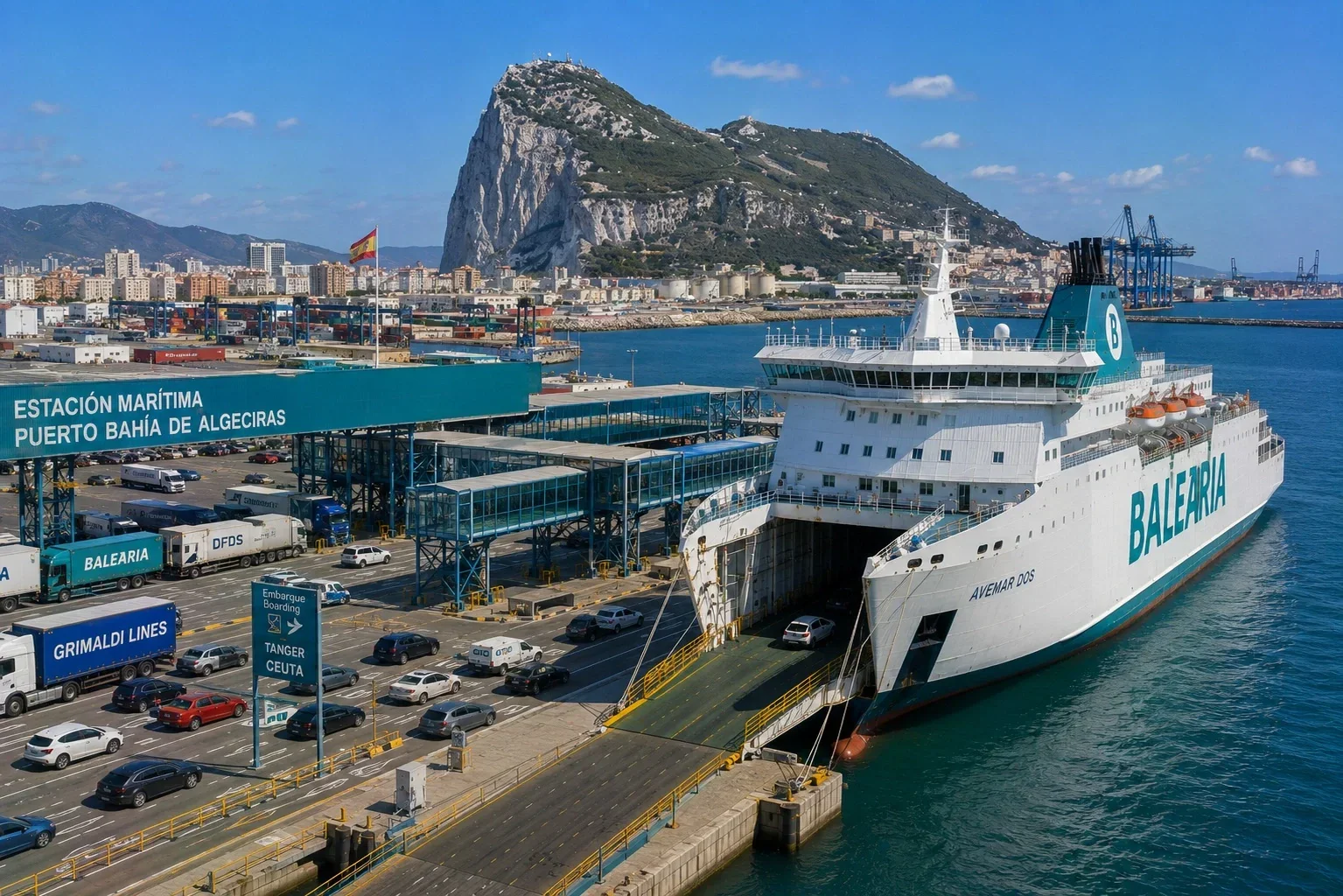 Port de ferry d'Algésiras