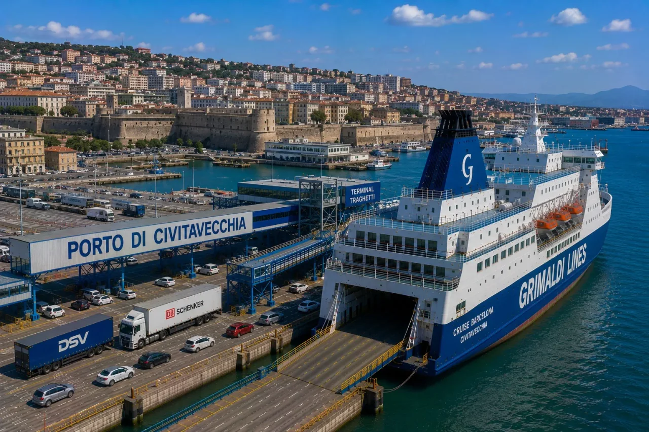 Port de ferry de Civitavecchia