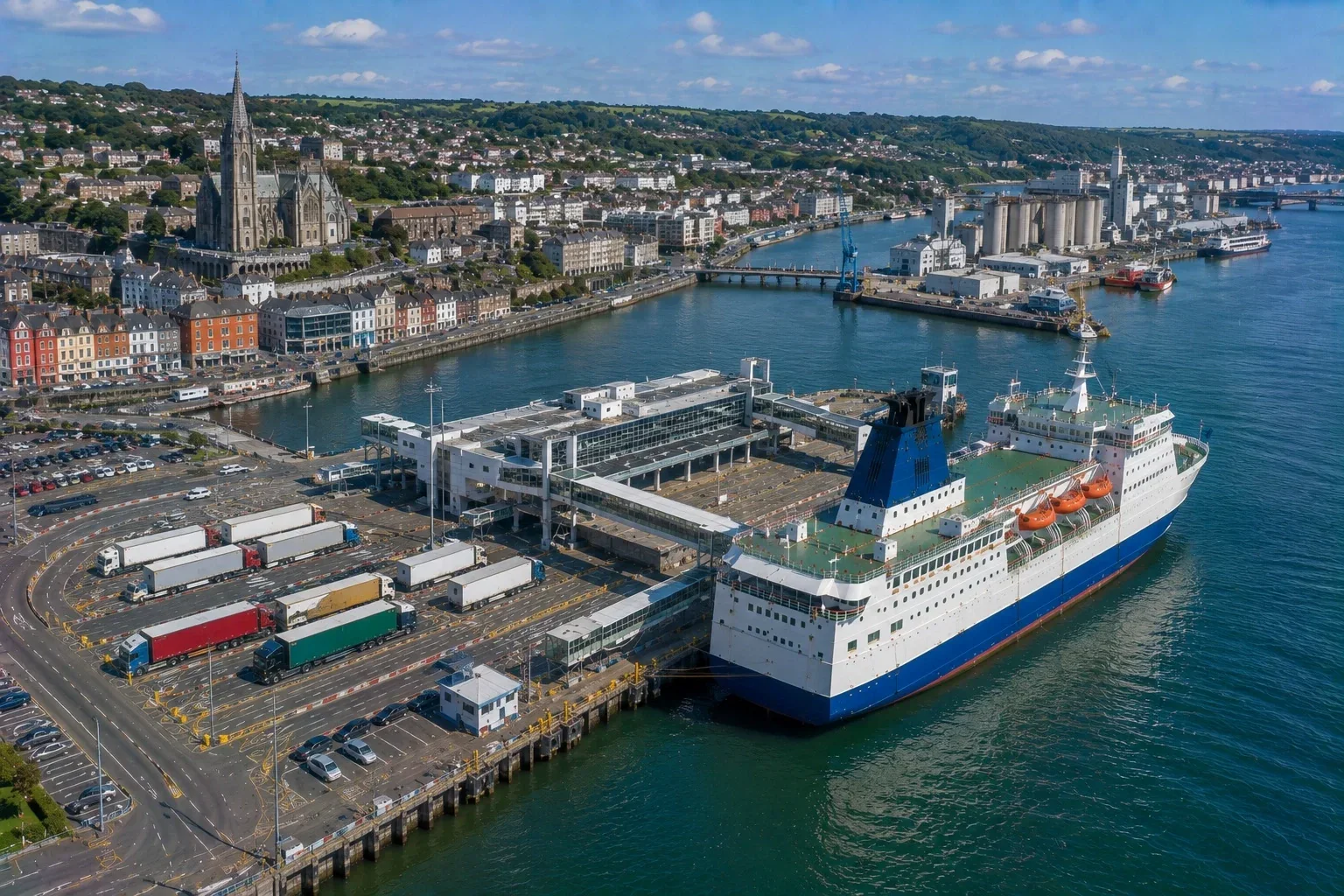 L'environnement côtier et portuaire de Cork