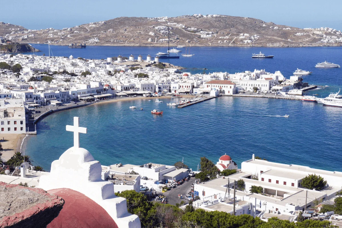 Nouveau port de Mykonos (Tourlos)