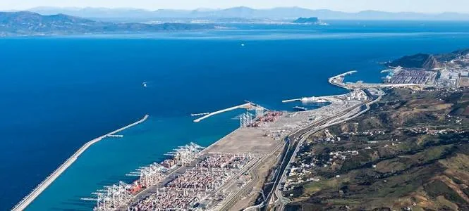 Port ferry de Nador au nord du Maroc