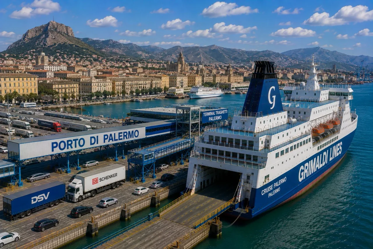 Port de ferry de Palerme