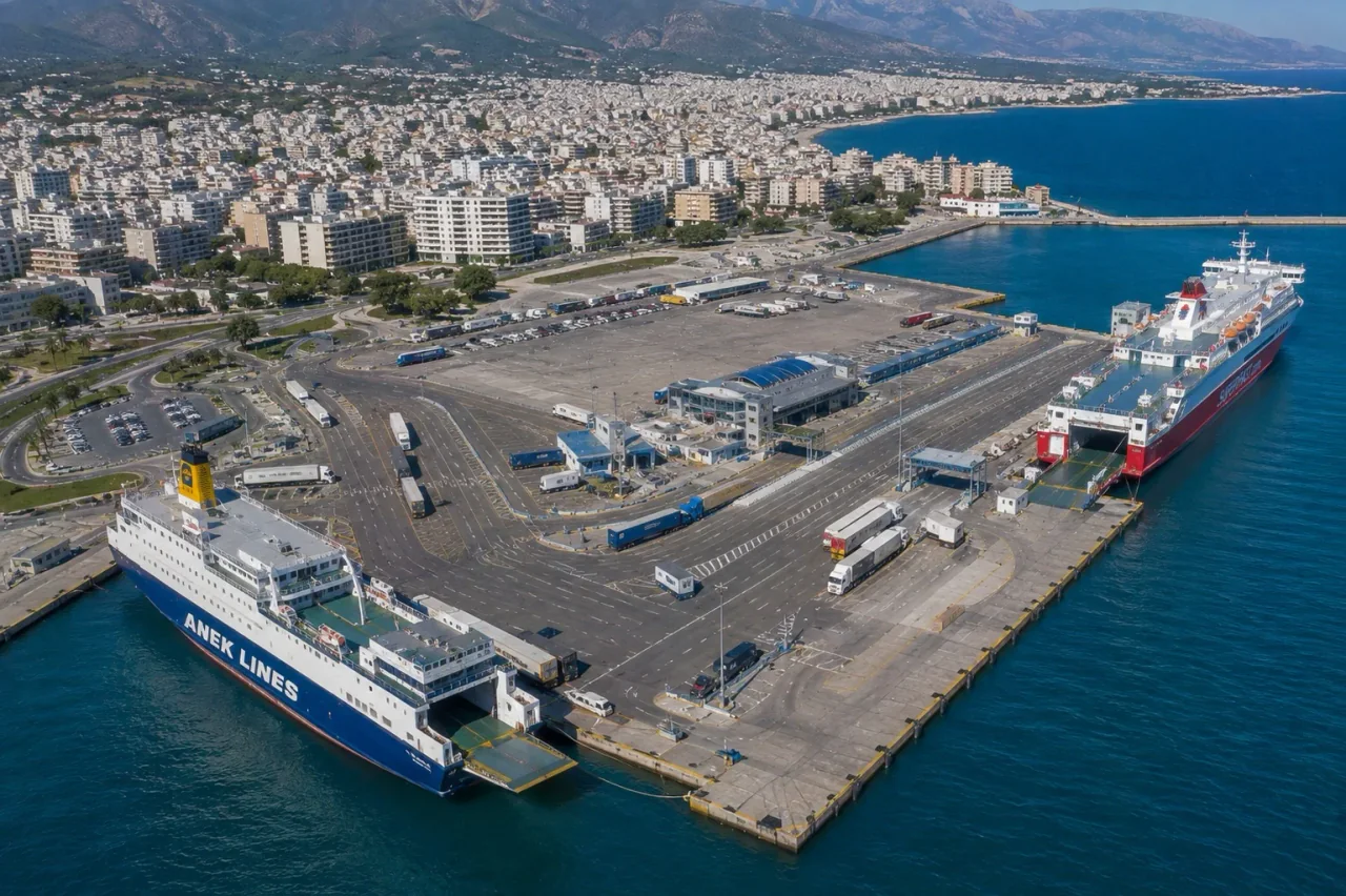 Port de ferry de Patras