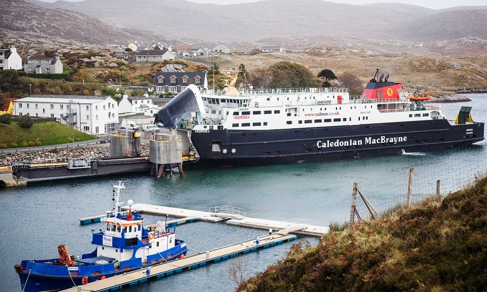 Port de ferry de Tarbert (Harris).