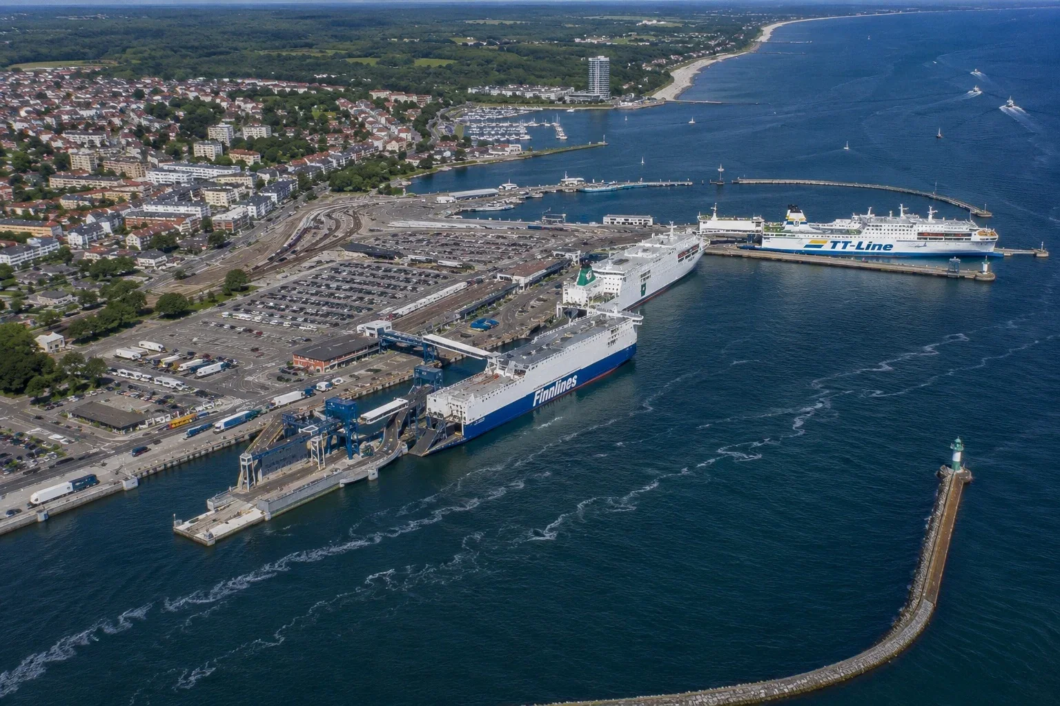 Port de ferry de Travemünde