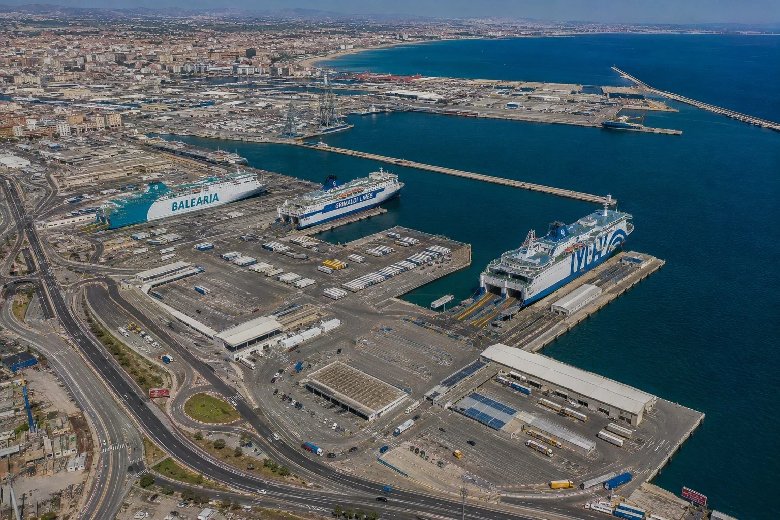 Port de ferry de Valence et ferries à passagers pour les îles Baléares