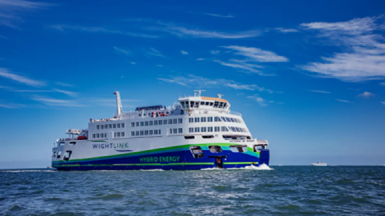 Car-ferry Wightlink pour l'île de Wight