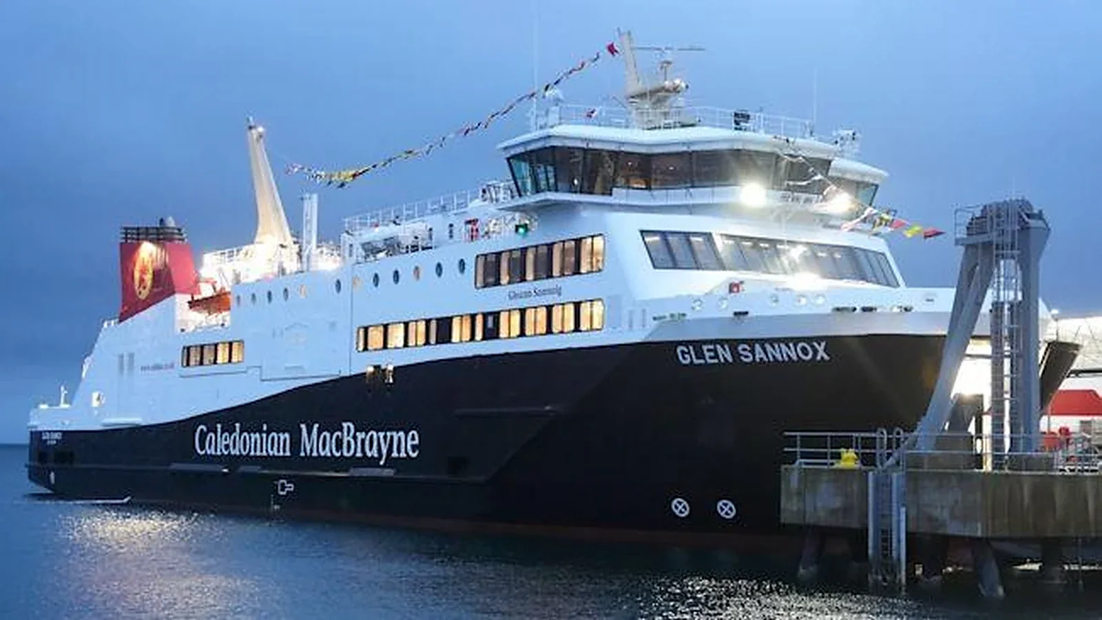 Ferry CalMac sur la côte ouest de l'Écosse