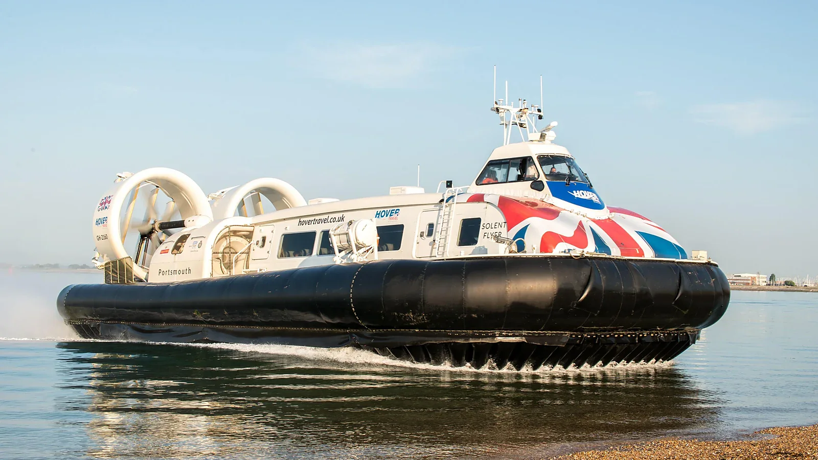 Aéroglisseur à passagers de Hovertravel