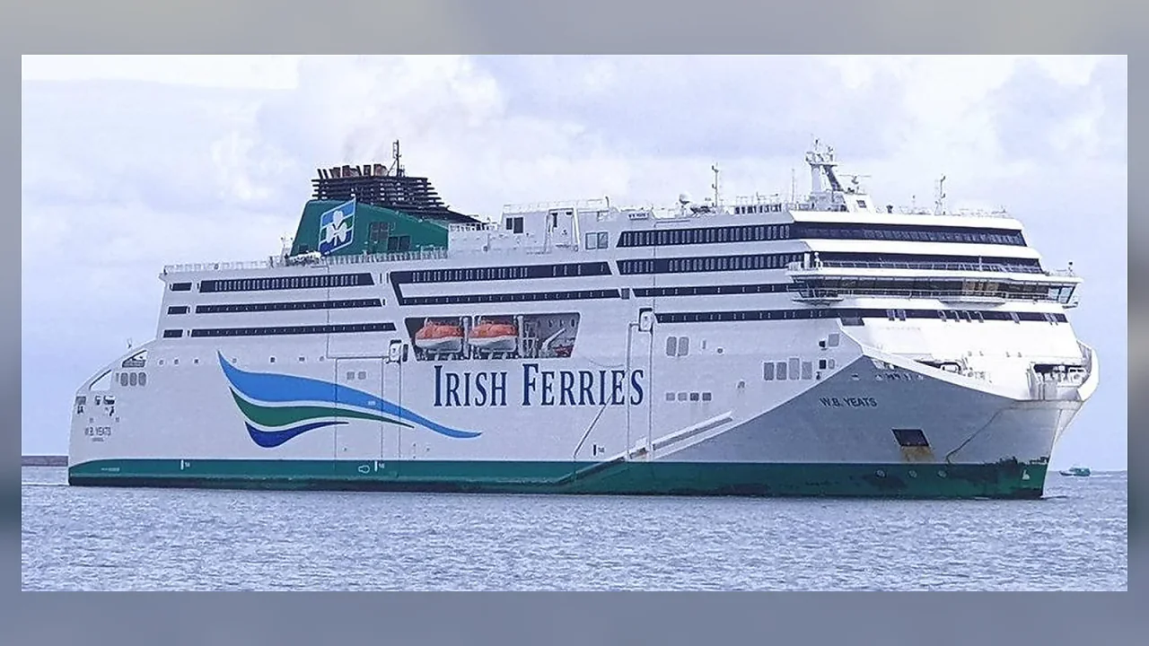 Ferry à passagers d'Irish Ferries
