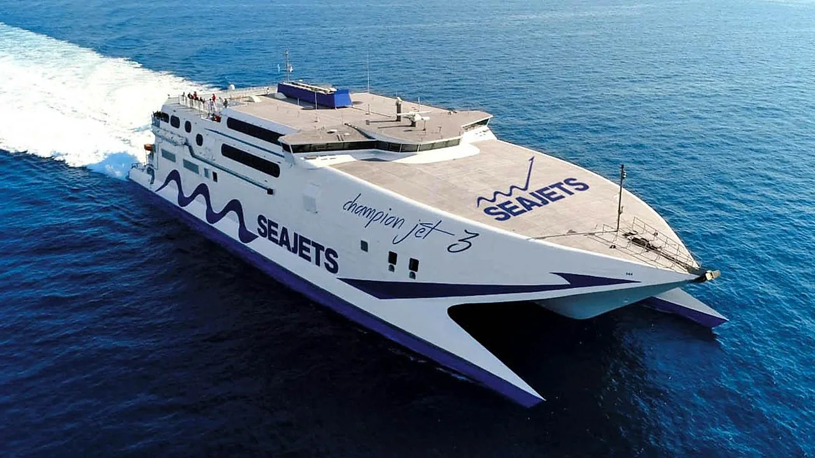 Ferry à passagers à grande vitesse Seajets