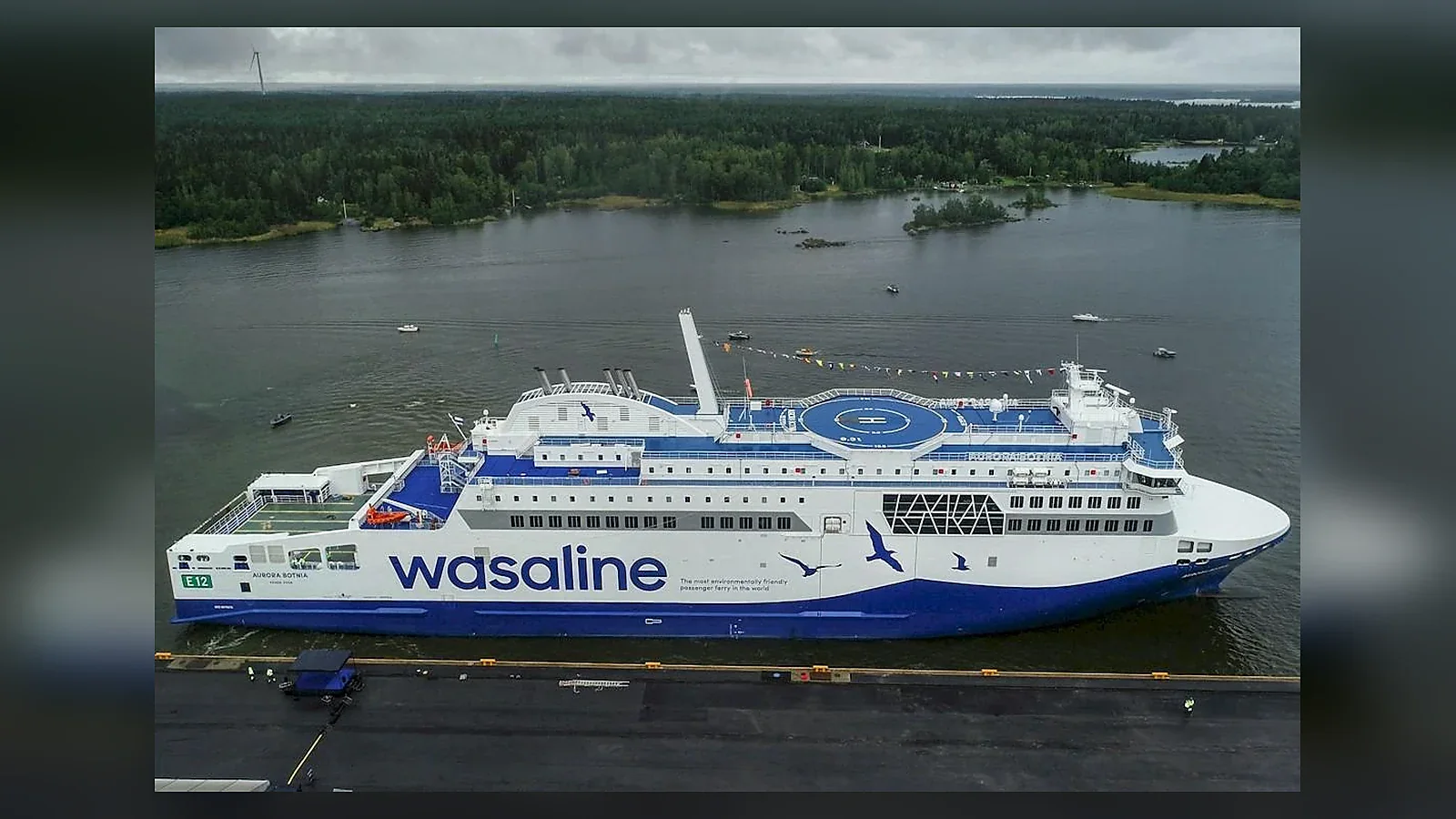Ferry pour passagers et véhicules Wasaline Aurora Botnia