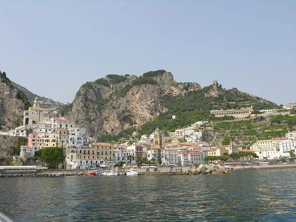 Côte amalfitaine et zone portuaire
