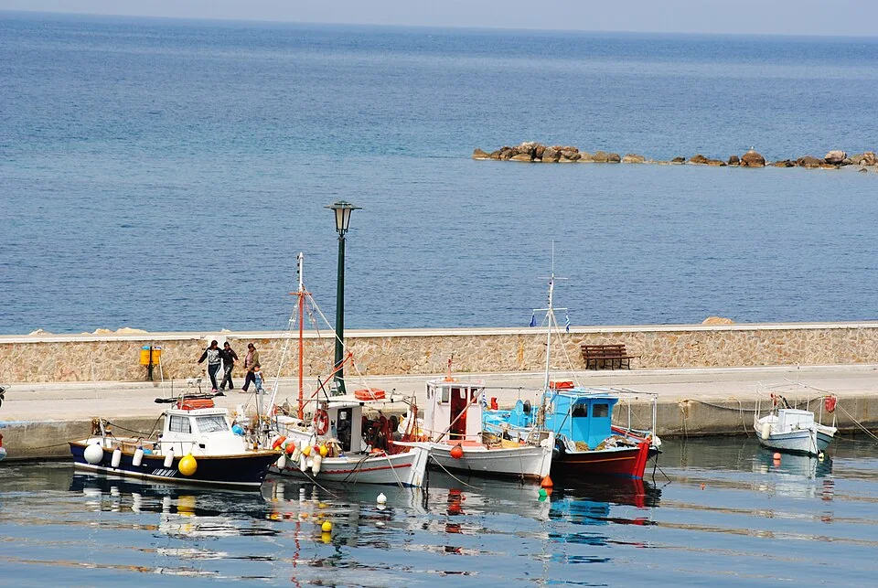 Glossa, côte de Skopelos et zone portuaire