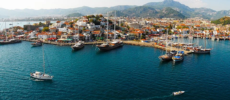 Environnement côtier et portuaire de Marmaris