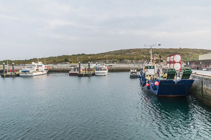 Côte de Rossaveel et zone portuaire