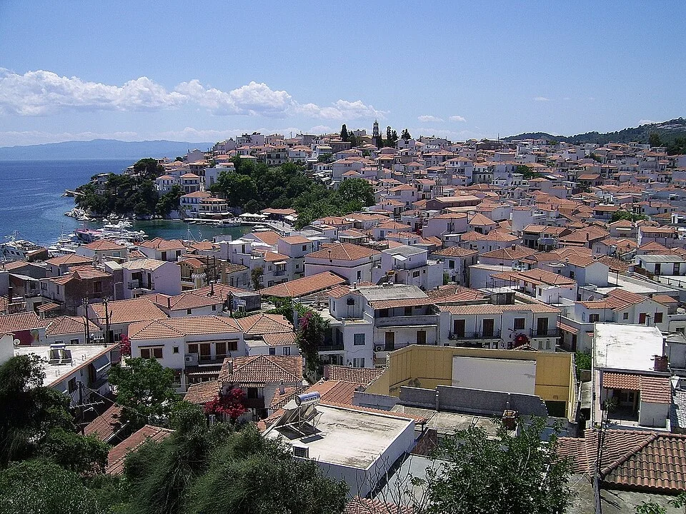Zone côtière et portuaire de Skiathos